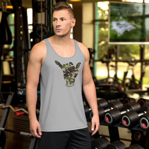 Camo Shaka Grey Tank