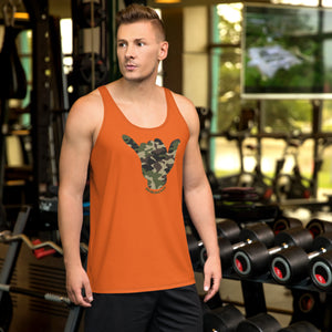 Camo Shaka Orange Tank