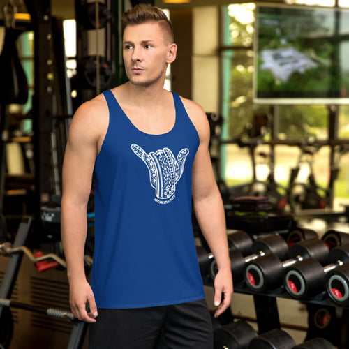 Hawai'i Tribal Blue Tank