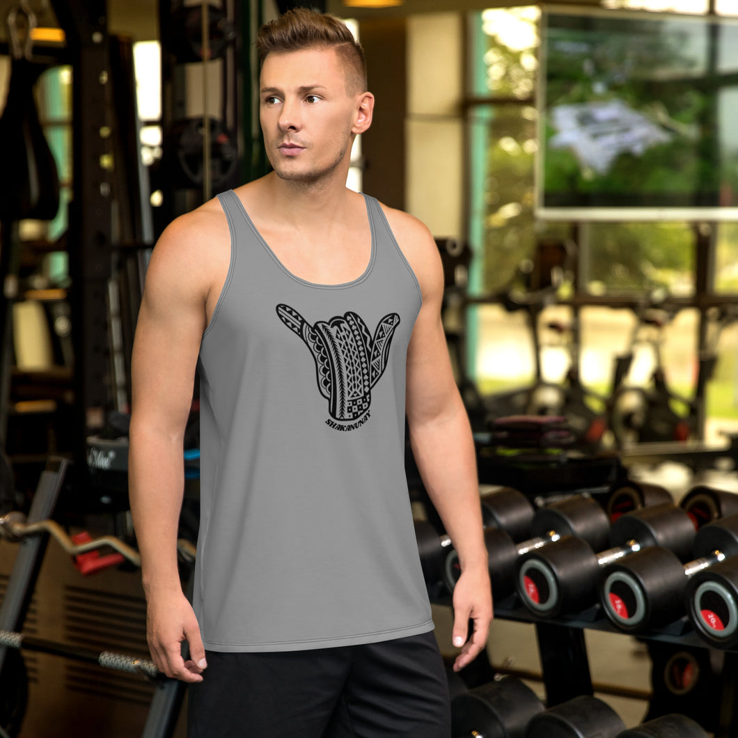 Hawai'i Tribal Grey Tank