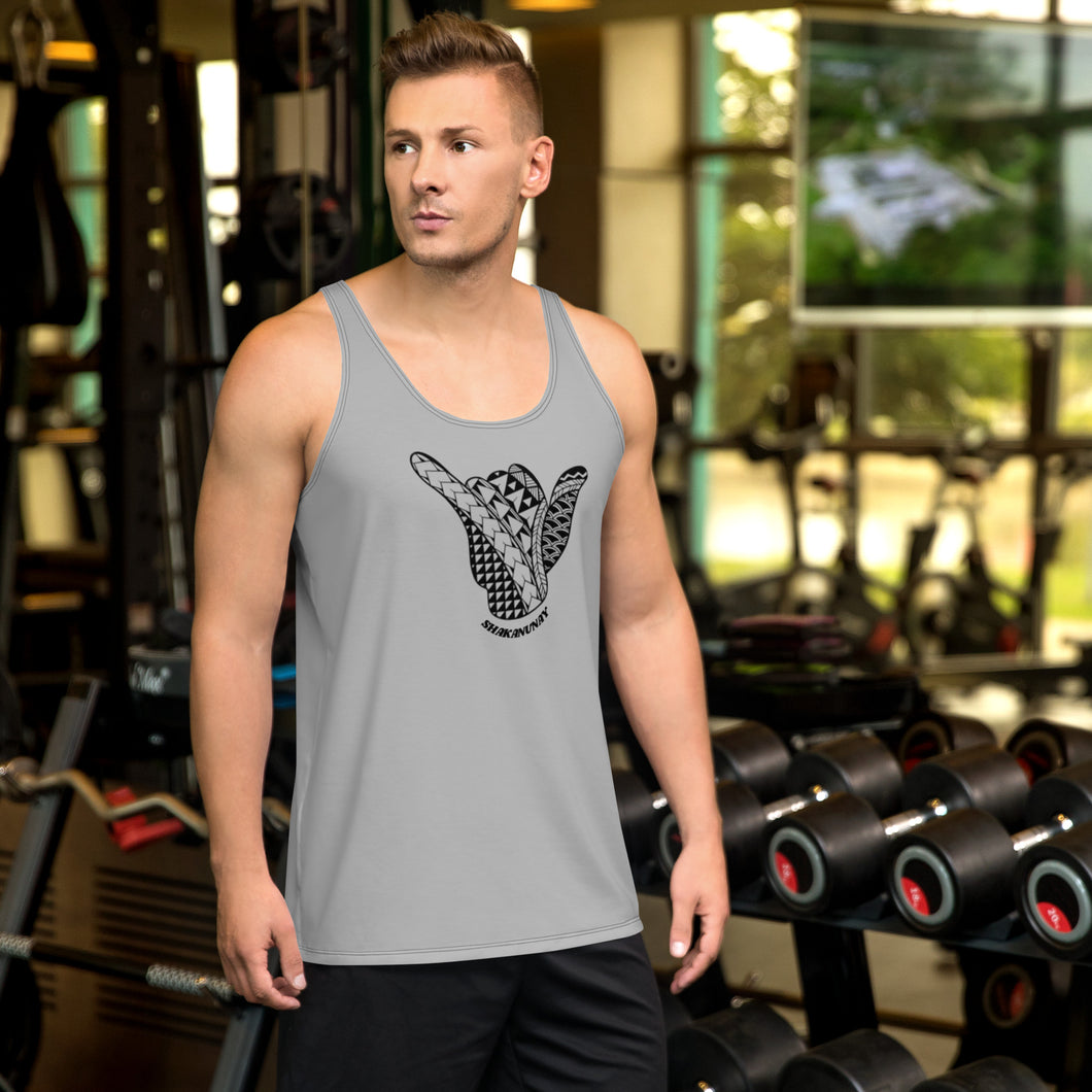Hawai'i Tribal 2.0 Grey Tank