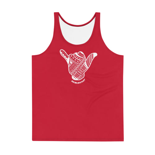 Samoa Tribal Tank - Red