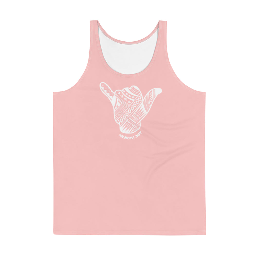 Samoa Tribal Tank - Pink