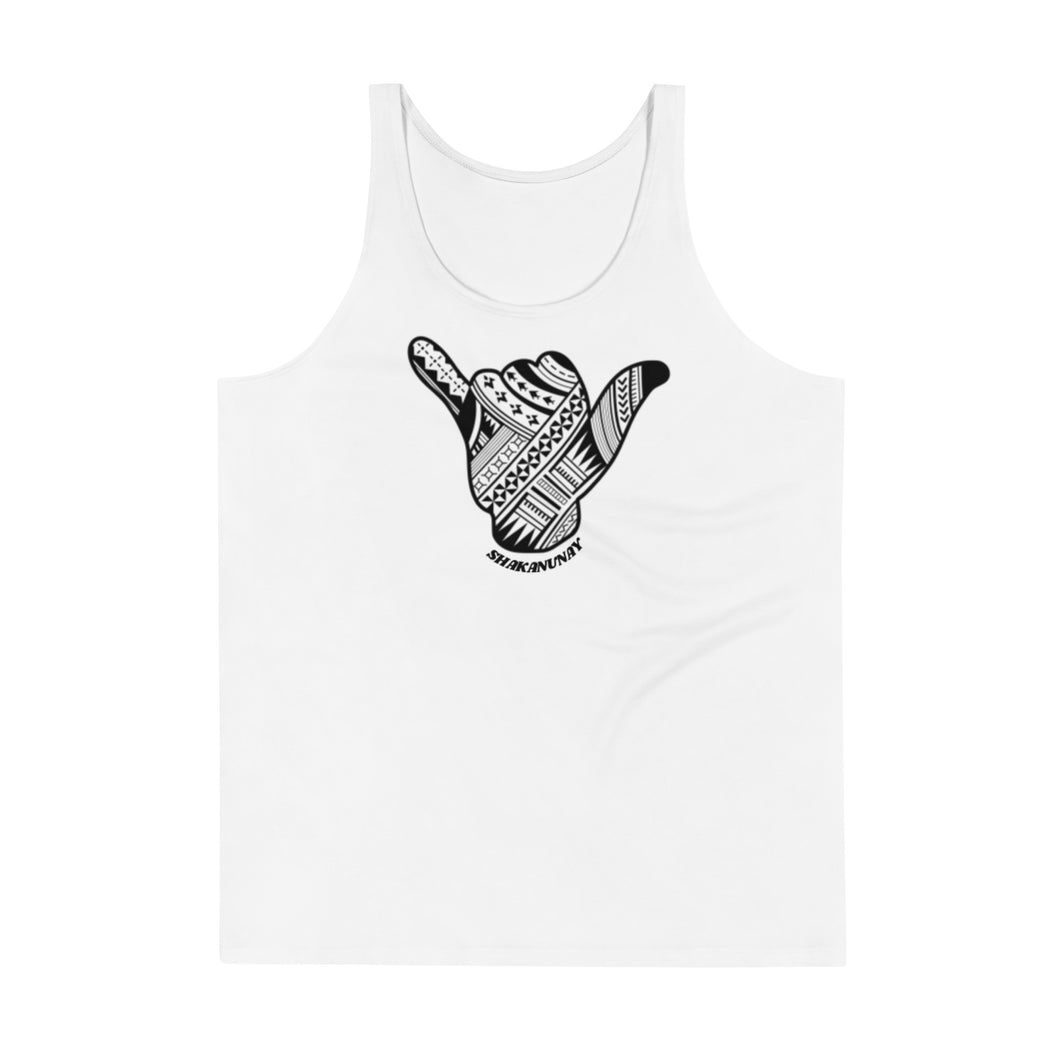 Samoa Tribal Tank - White
