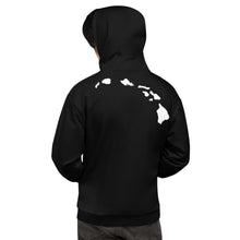 Load image into Gallery viewer, Wink Shaka Black Hoodie - Hawai&#39;i Back