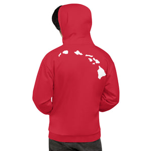 Cousin Shaka Red Hoodie - Hawai'i Back