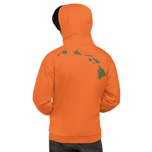Camo Shaka Orange - Hawai'i Back