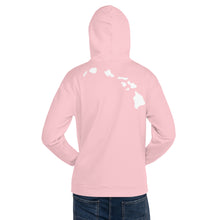 Load image into Gallery viewer, Rasta Shaka Pink Hoodie - Hawai&#39;i Back
