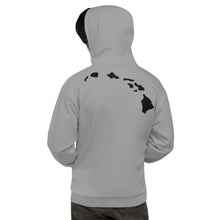 Load image into Gallery viewer, Braddah Shaka Grey Hoodie - Hawai&#39;i Back