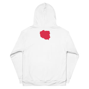 Poland White Hoodie