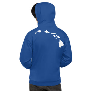 Hawai'i Tribal Blue Hoodie