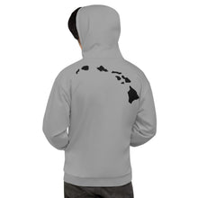Load image into Gallery viewer, Hawai&#39;i Tribal Grey Hoodie