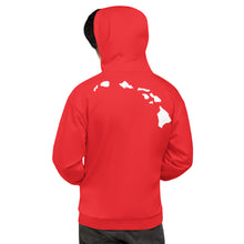 Load image into Gallery viewer, Hawai&#39;i Tribal 2.0 Red Hoodie