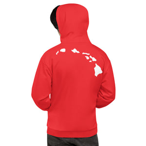 Hawai'i Tribal 2.0 Red Hoodie