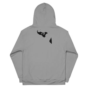 Kingdom of Tonga Tribal Grey Hoodie