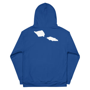 Samoa Tribal Hoodie - Blue
