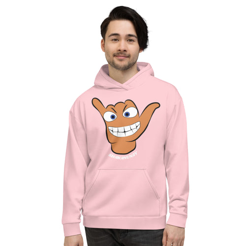 Cousin Shaka Pink Hoodie - Hawai'i Back