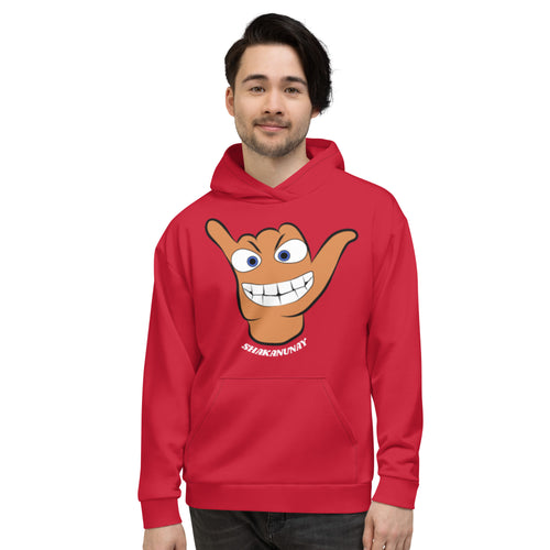 Cousin Shaka Red Hoodie - Hawai'i Back