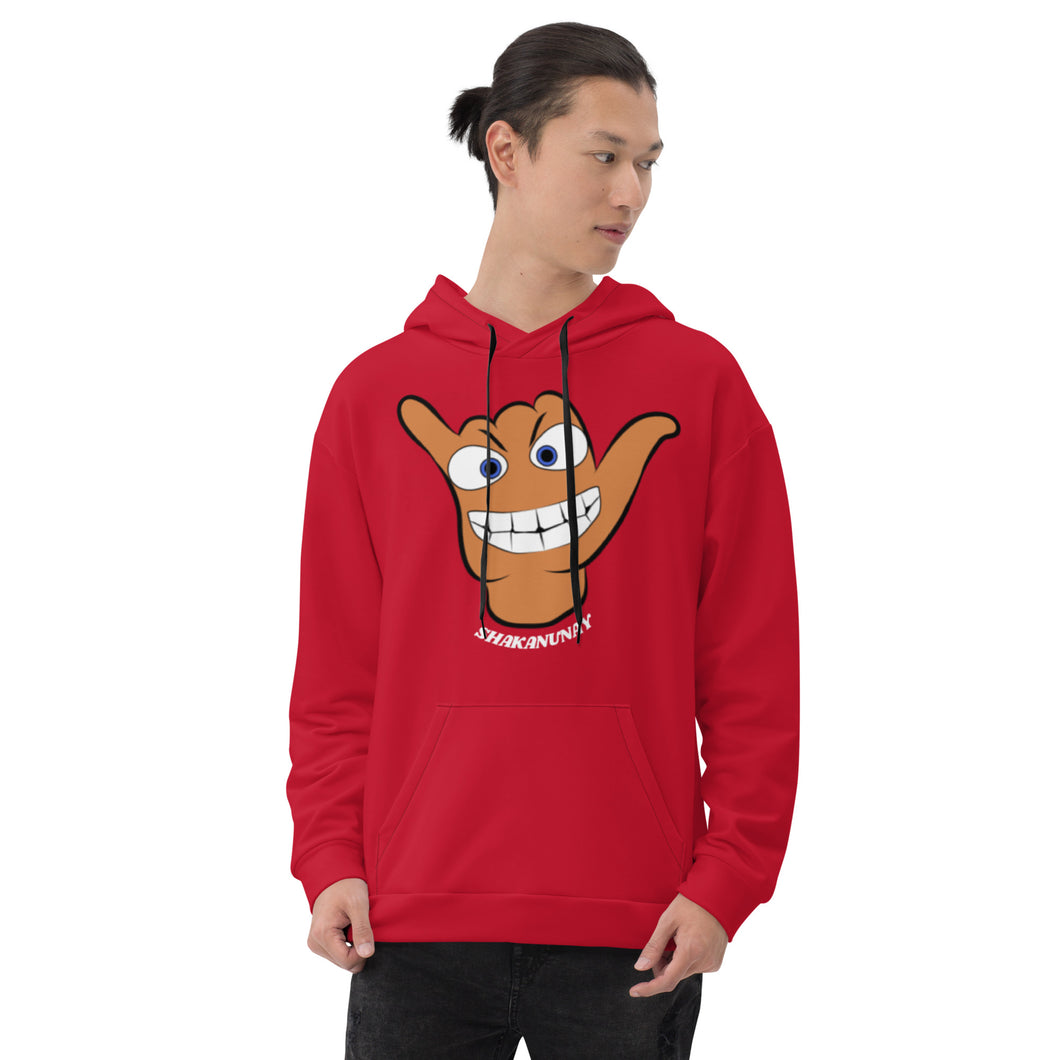 Cousin Shaka Red Hoodie