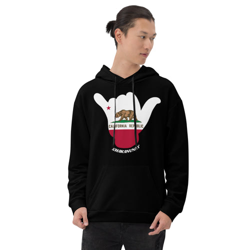 California Shaka Black Hoodie