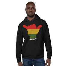 Load image into Gallery viewer, Rasta Shaka Hoodie - Black