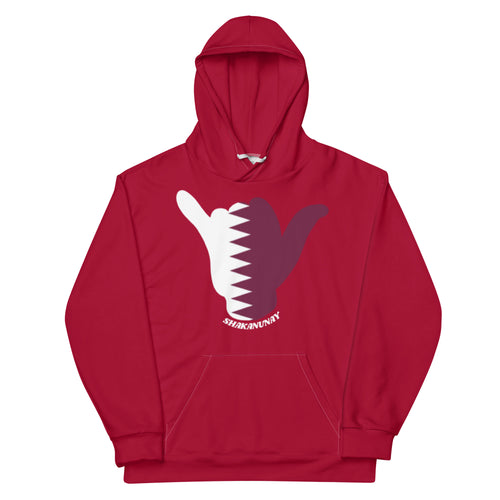 Qatar Red Hoodie