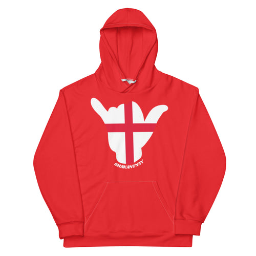 England Red Hoodie