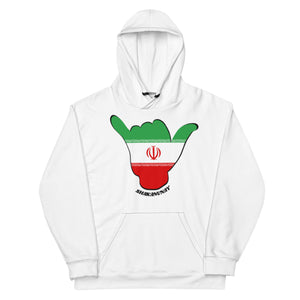 Iran White Hoodie