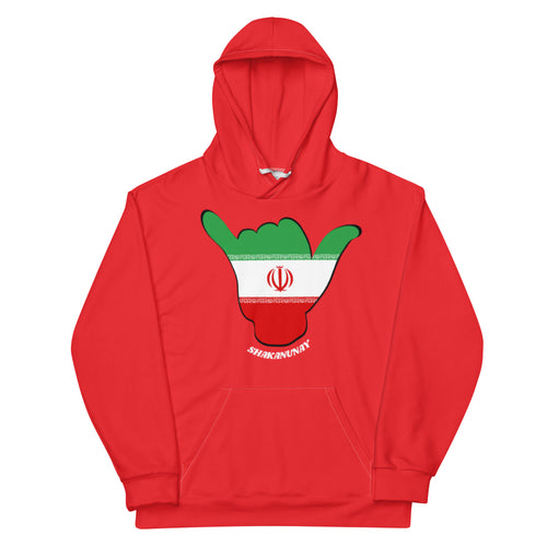 Iran Red Hoodie