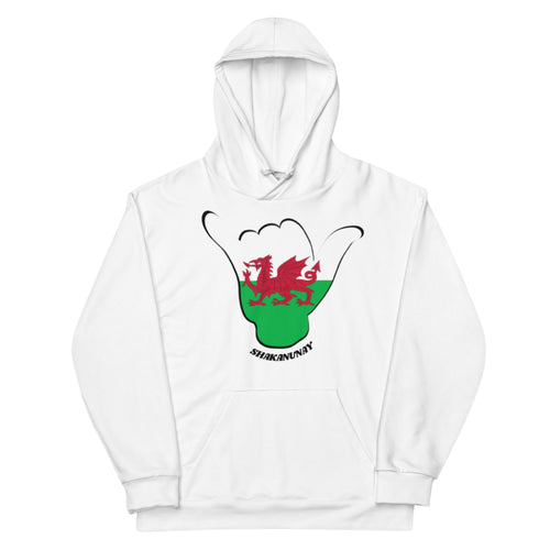 Wales White Hoodie
