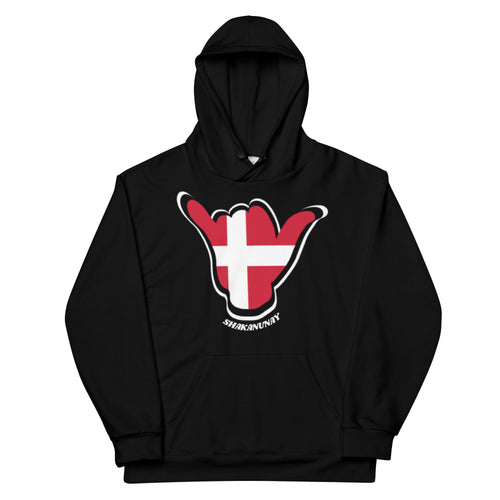 Denmark Black Hoodie