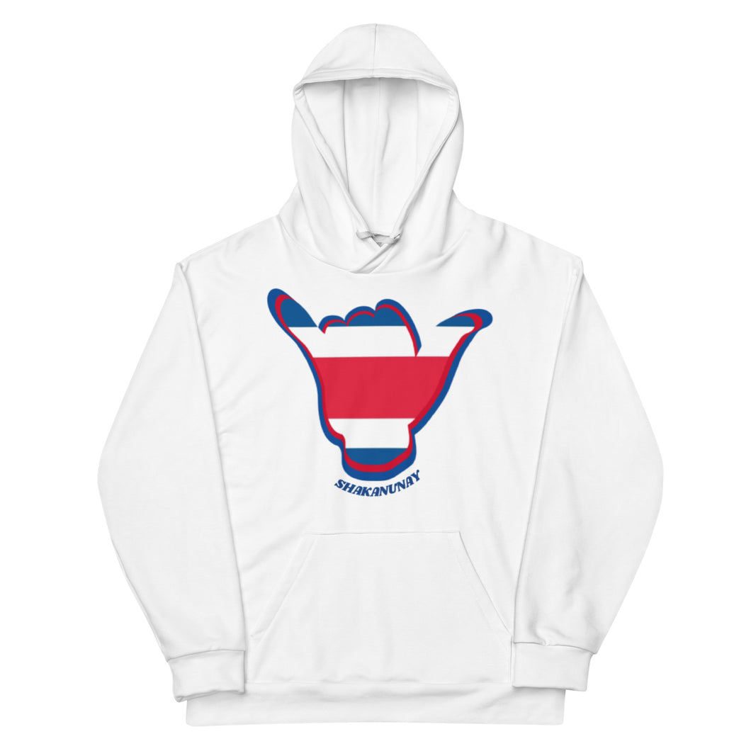 Costa Rica White Hoodie