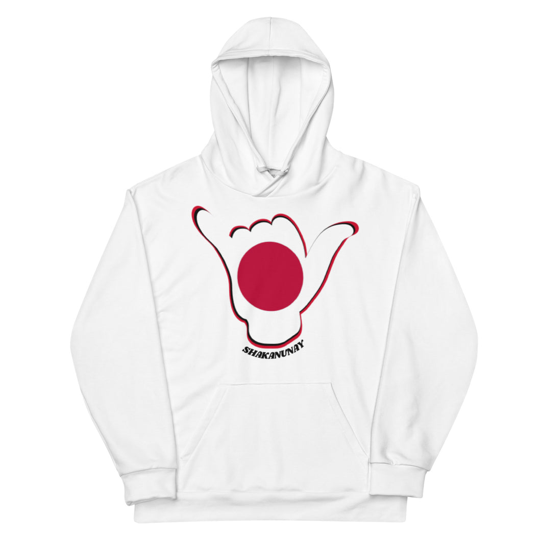 Japan White Hoodie