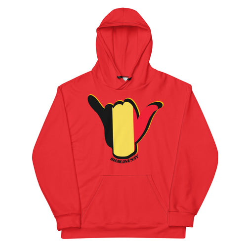 Belgium Red Hoodie