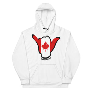 Canada White Hoodie