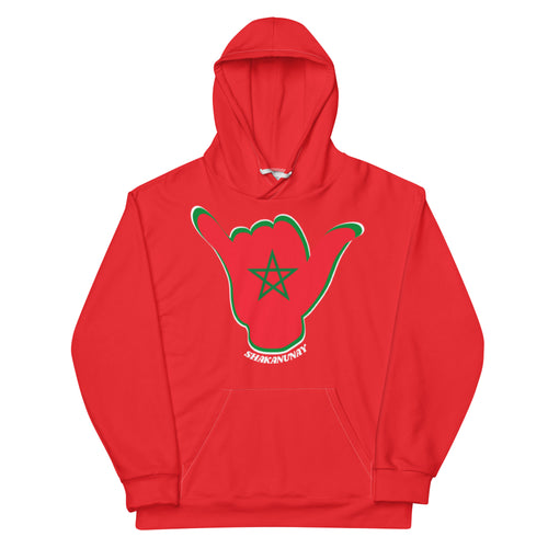 Morocco Red Hoodie