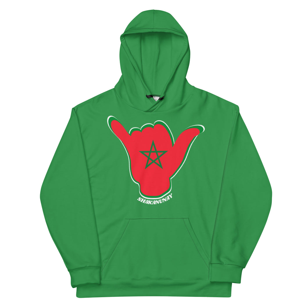 Morocco Green Hoodie