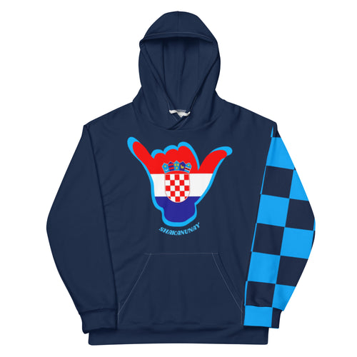 Croatia Blue Hoodie