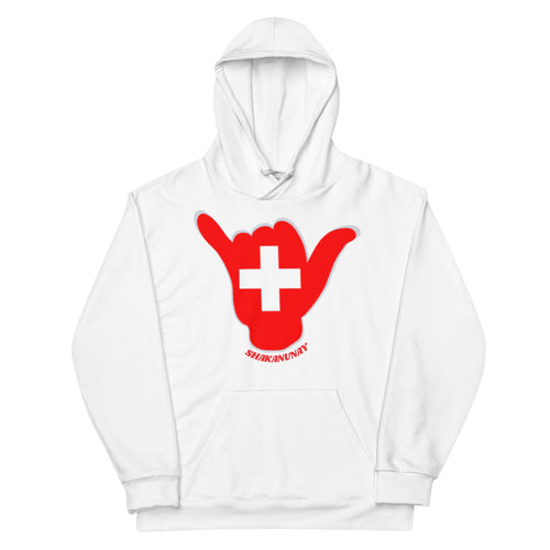 Switzerland White Hoodie