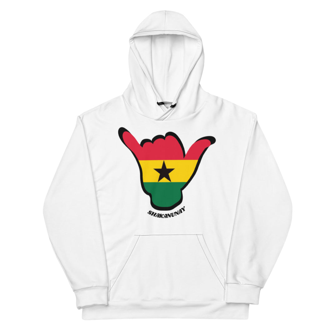 Ghana White Hoodie