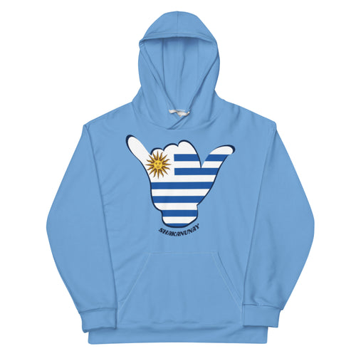 Uruguay Blue Hoodie