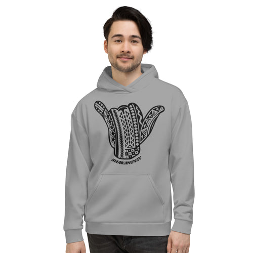 Hawai'i Tribal Grey Hoodie