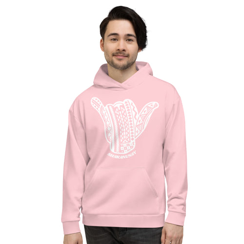 Hawaii Tribal Pink Hoodie