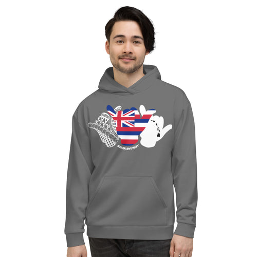 Hawaii TriShaka 2.0 GreyW Hoodie