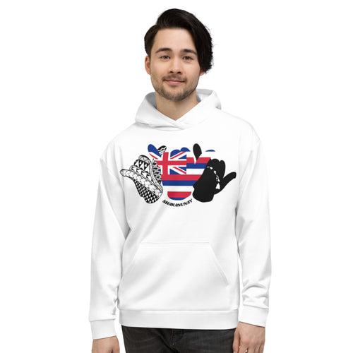 Hawaii TriShaka 2.0 White Hoodie