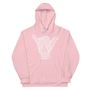 Kingdom of Tonga Tribal Pink Hoodie