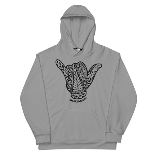 Kingdom of Tonga Tribal Grey Hoodie