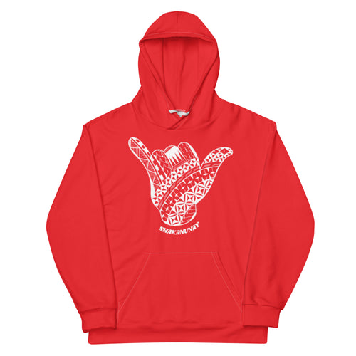 Kingdom of Tonga Tribal 2.0 Red Hoodie