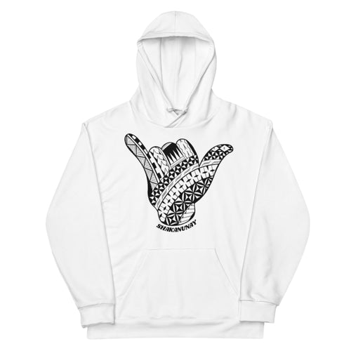 Kingdom of Tonga Tribal 2.0 White Hoodie