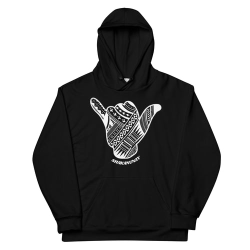 Samoa Tribal Hoodie - Black